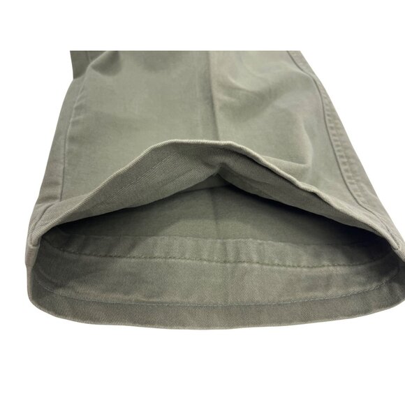 Eddie Bauer Mens Classic Fit Pleated Khaki Pants 36x34 100% Cotton 72f - Picture 3 of 6